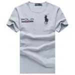 ralph lauren classic-fit embroidered pony t-shirt gray